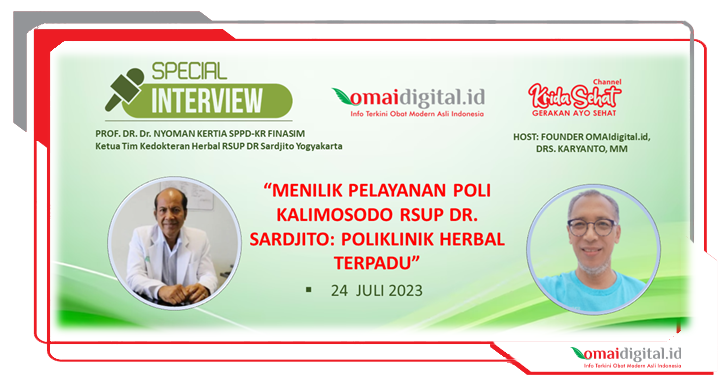 Segera Tayang: Apa Kabar Poli Kalimosodo RSUP DR. Sardjito, Poliklinik Herbal Terpadu di Indonesia Segera Tayang: Apa Kabar Poli Kalimosodo RSUP DR. Sardjito, Poliklinik Herbal Terpadu di Indonesia
